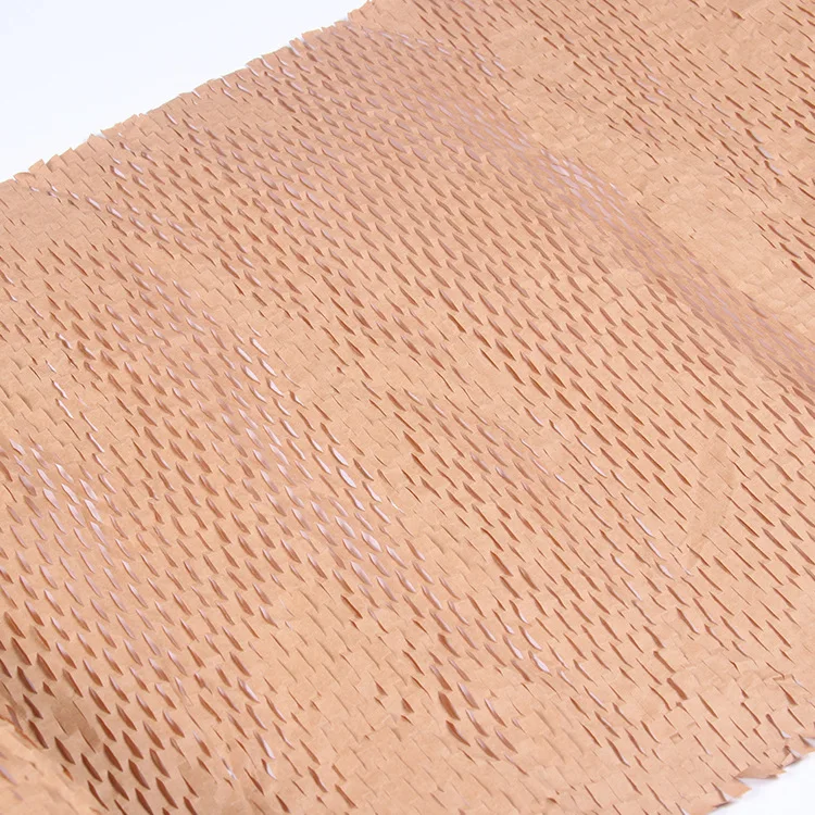 Honeycomb Cushioning Wrap for Moving Shipping Packaging Gifts Recyclable Honeycomb Paper Supplies Bubble Kraft Paper
