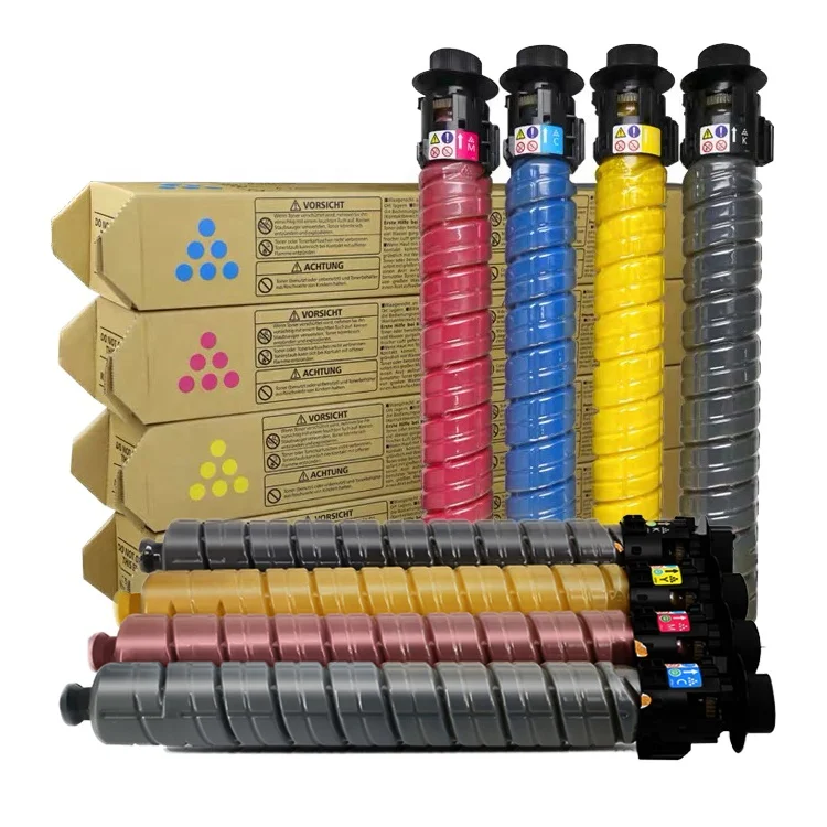 Оригинальный картридж Richo SP C840 C842 совместимый с Ricoh 821255 821256 821257 821258 тонер C840dn