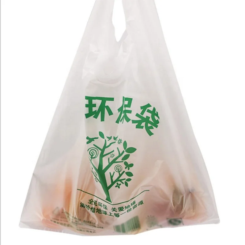 Compostable Plastic PLA 100% Biodegradable Plastic Packaging Bags