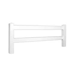 PVC Rail Fencing Vinyl Horse fence