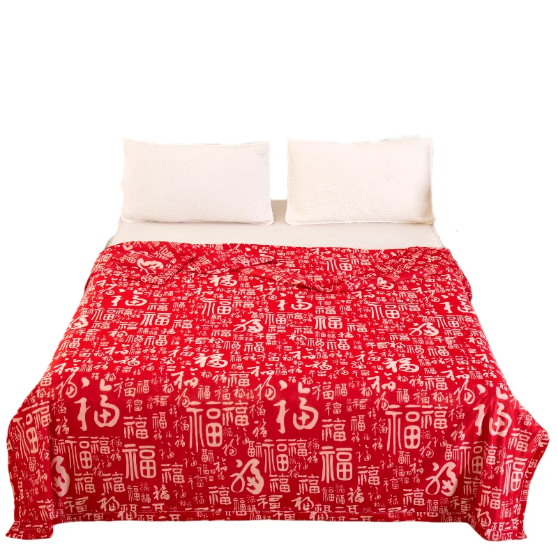 Китайское летнее одеяло из ледяного шелка-высококачественное с принтом переменного тока для жаркой погоды