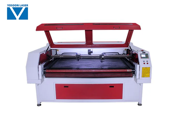 Energy Saving  CO2  laser cutter for textile   plastic metal non-metallic wood leather rubber acrylic  glass