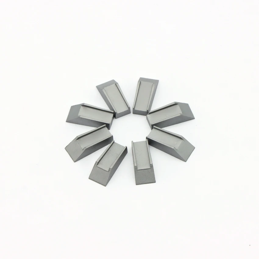Cemented carbide tips for glass breaker carbide brazed tips