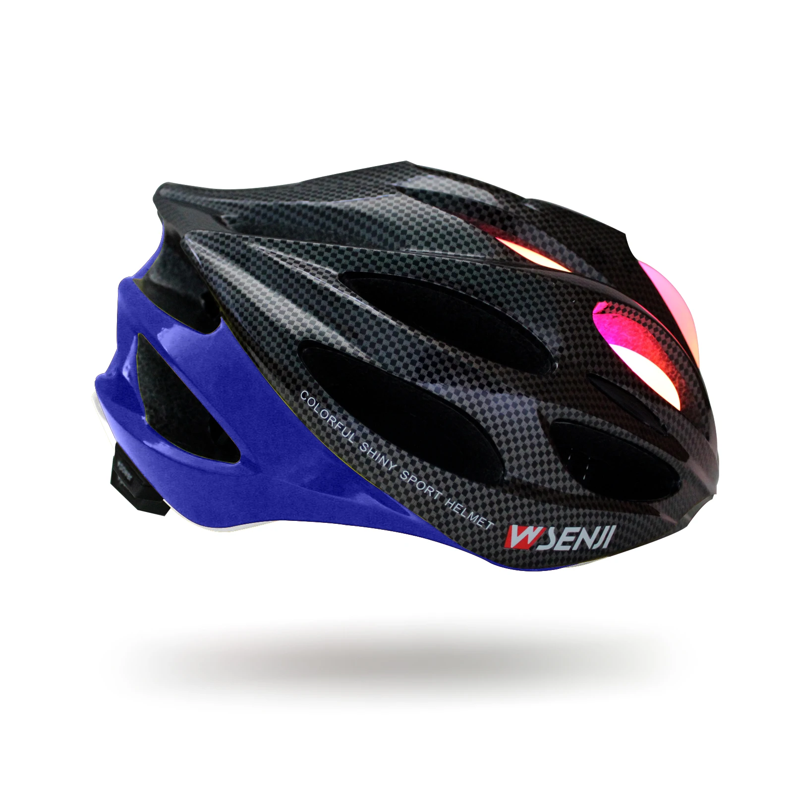  LED Riding Bicycle Helmet Night Reflective Rode Safety Electric Bike