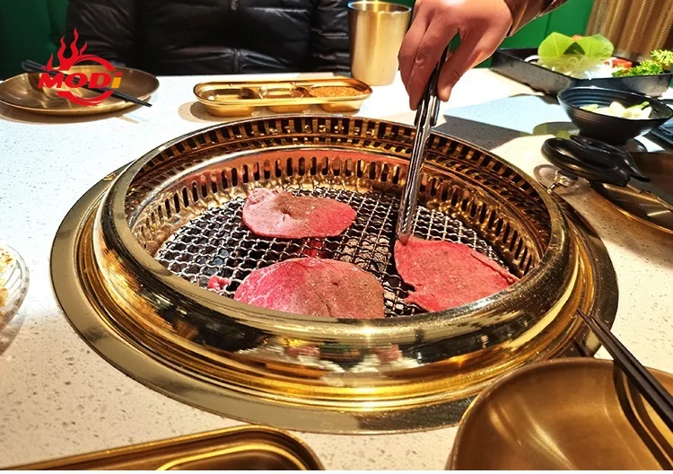 Modi Titanium Commercial Bbq Charcoal Grill Carbon Barbecue Stove Equipment Supplier For Restaurant