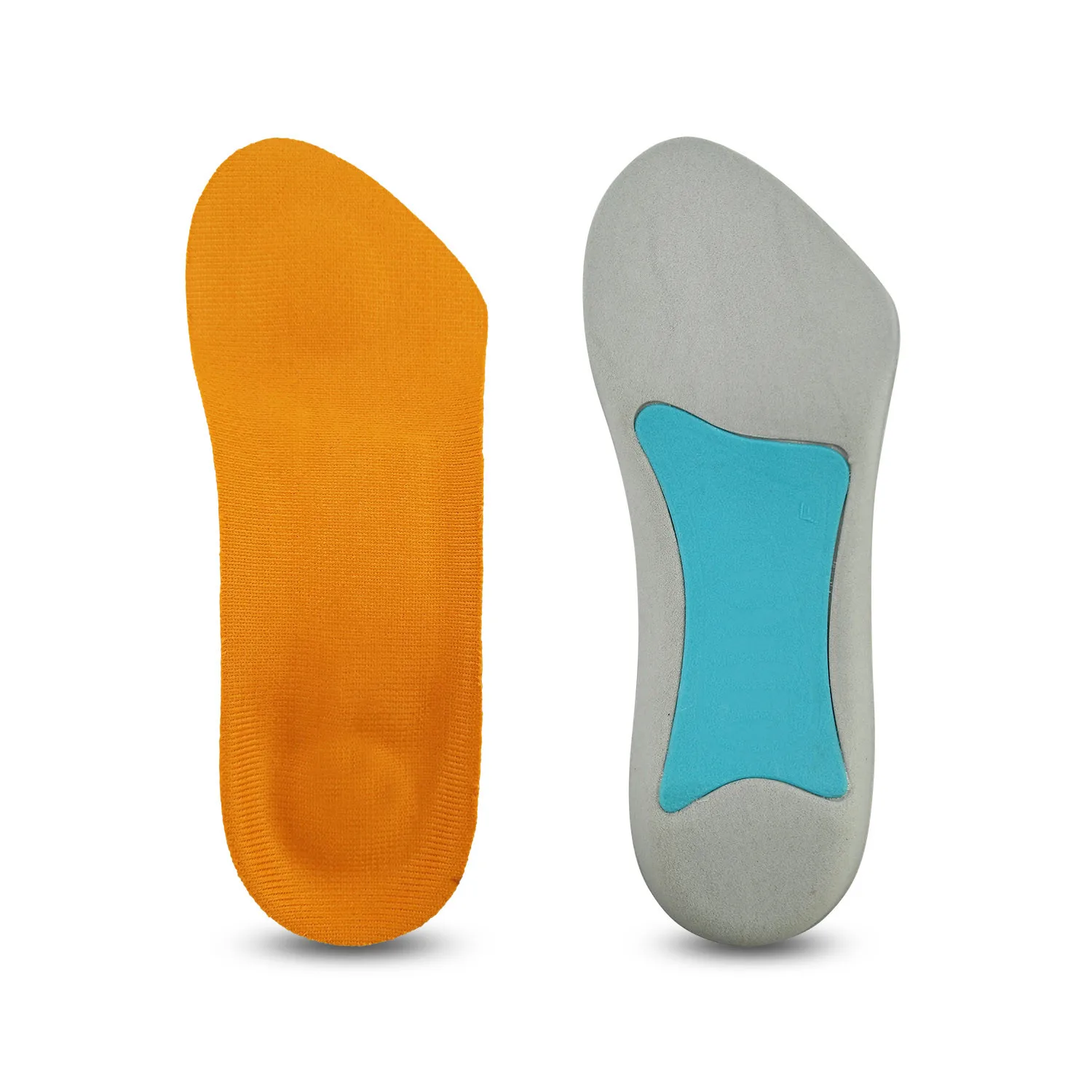 Модные 3/4 длина ортопедические ПОДОШВЕННЫЙ ФАСЦИИТ ног сверх-пронации соединение ортопедическая стелька супинатора высокий свод