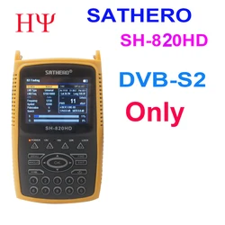 SATHERO SH-820HD DVB-S2 T2 CCTV Satlink 6980 Digital Satellite Meter Finder h.265 satlink ws-6933 kpt-716ts satlink st-5150