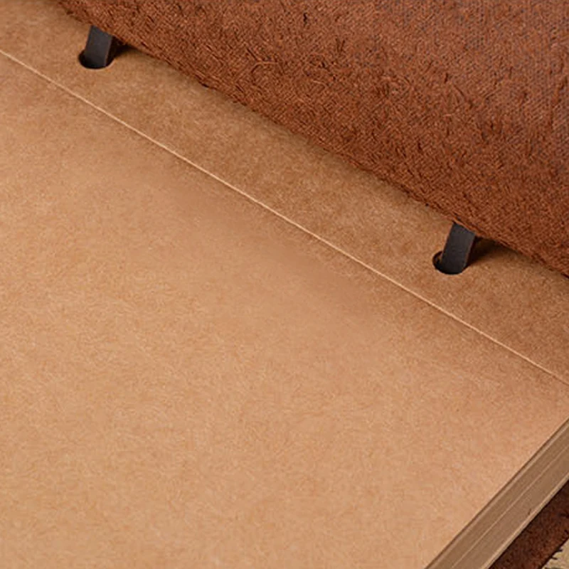 Free Shipping Classic Genuine Cowhide Leather Notebook Custom Logo Journal Hardcover Planner Painting Book Sketch Book