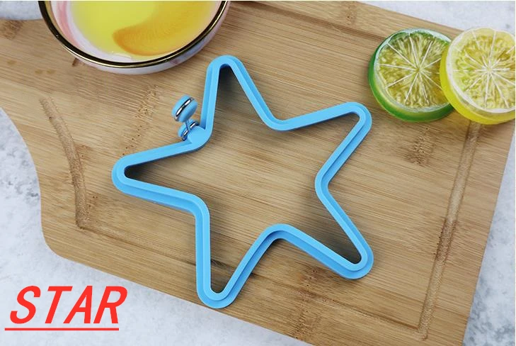 High Quality silicone egg ring BPA free heat resistant egg frying mold