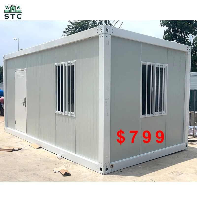 cheap detached sandwich panel container house low cost maison prefabriquees moderne home container house