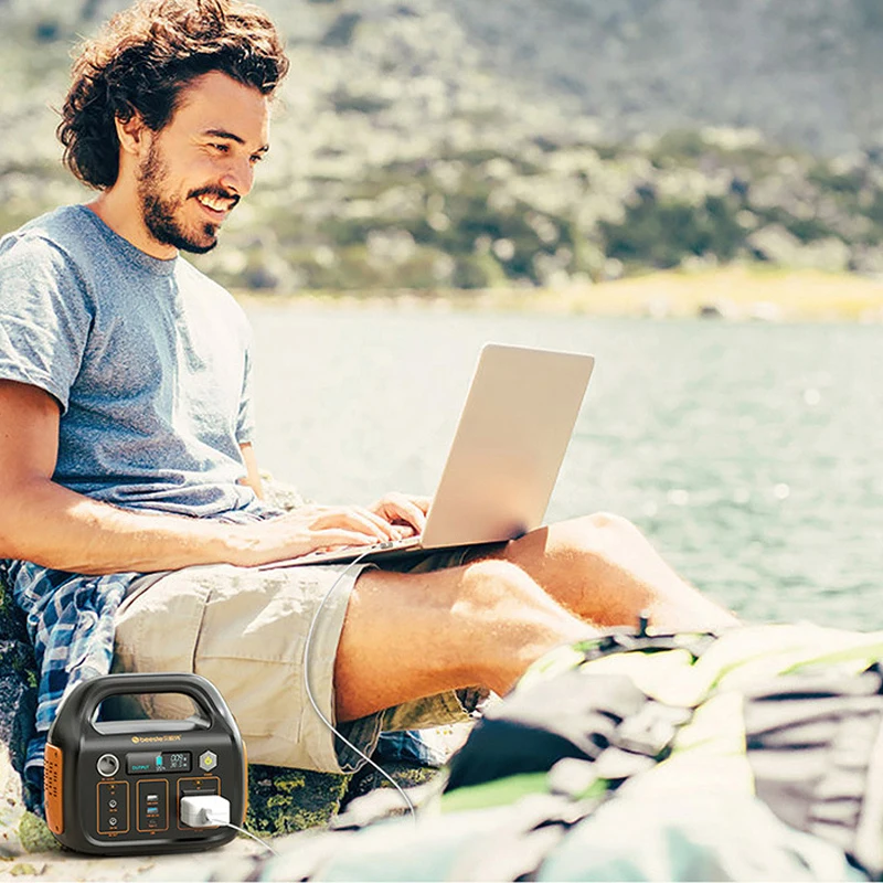 2023 Portable Camping Power Station Lithium Battery Power Bank with AC220V DC5V USB Output