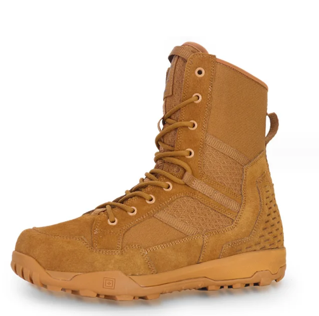 TSB4 Green coyote brown black Spring Autumn Summer 3 seasons light weight combat boots suede shoes AK boots