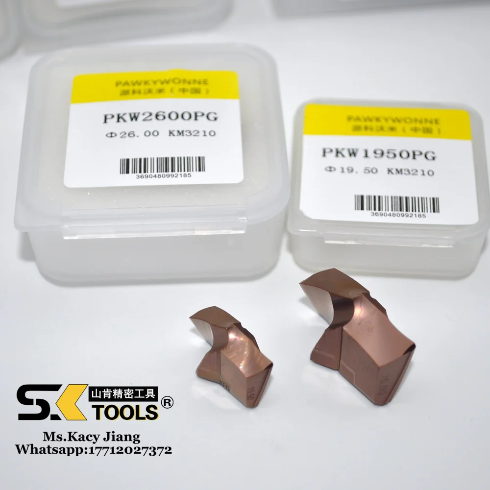 PKW1200-1350 Superior Performance Interchangeable Tungsten Carbide Drill Tip Modular Drill Inserts for CNC indexable Machine Use