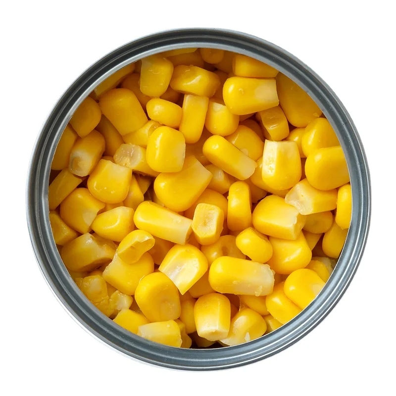 Corn Kernels 184G ODM/OEM Available Easy Open Canned Sweet Corn Export High Quality Sweet Hot Sell China Custom Water FREE CHN