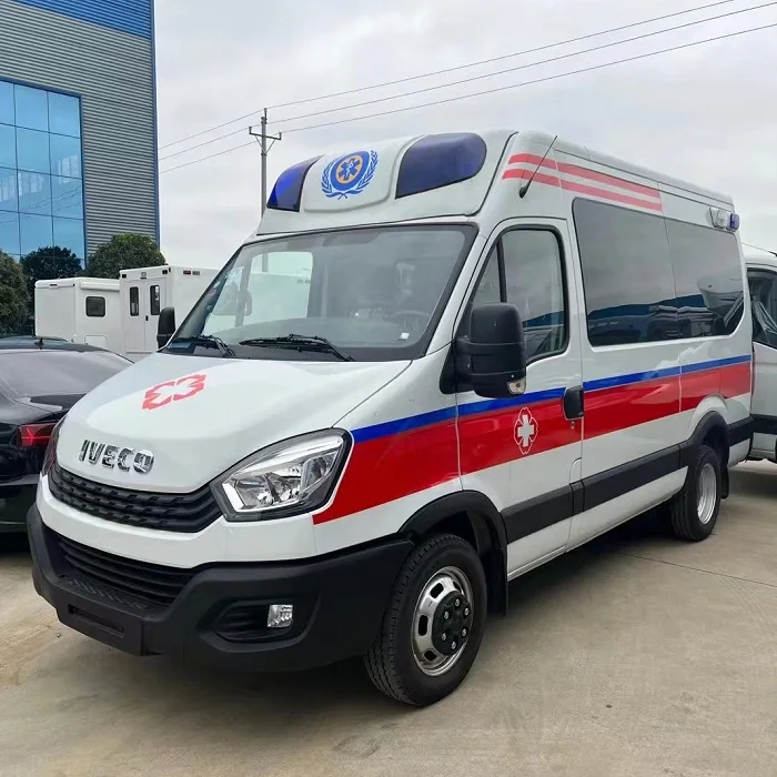 Euro 6 standard 4x2 ambulance car IVECO
