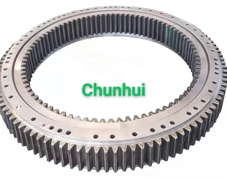 Excavator slewing bearing ring bearings for cranes wind turbines tunable bearings price