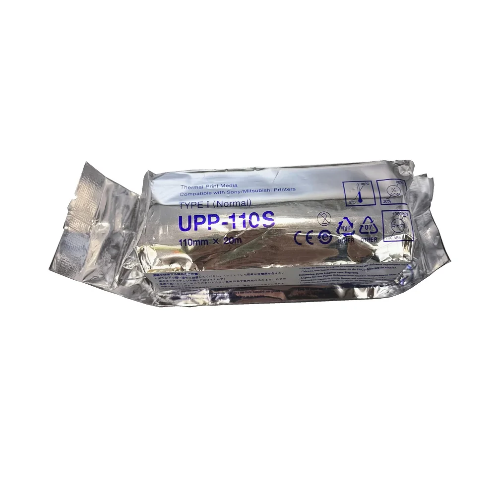 Japan imported material UPP-110S 110mm*20m high quality medical consumables Medical Ultrasonic B-ultrasound printing paper
