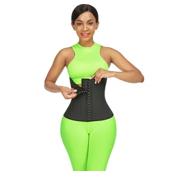 HEXIN Wholesale Slimming Belt Rubber 29 Steel Bone Plus Size Women Latex Waist Trainer Shaper