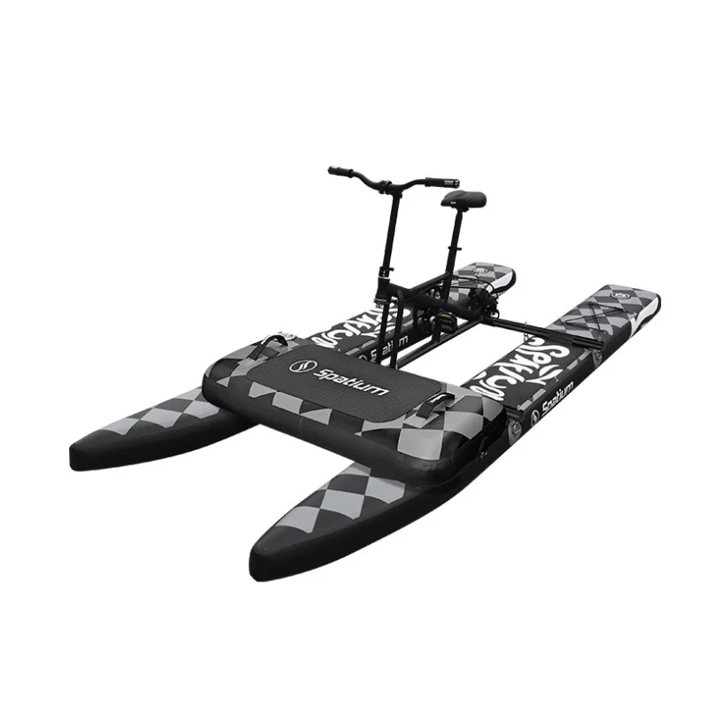 Spatium New Trendy inflatable floating cycle sea water pedal Hydrofoil bike boat for sale