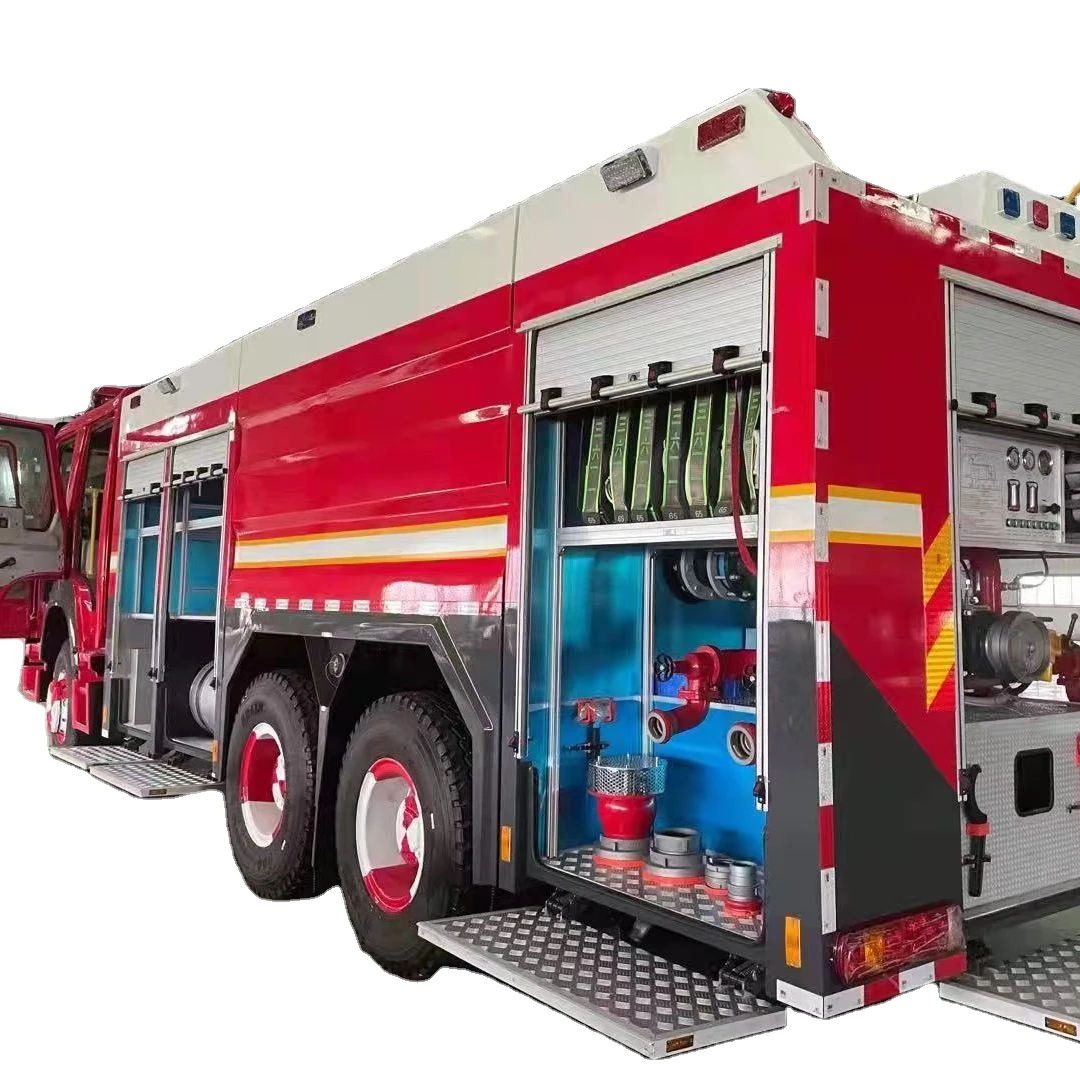 Fire Truck 32m 6x4 Turntable Ladder With Famous Chassis Price