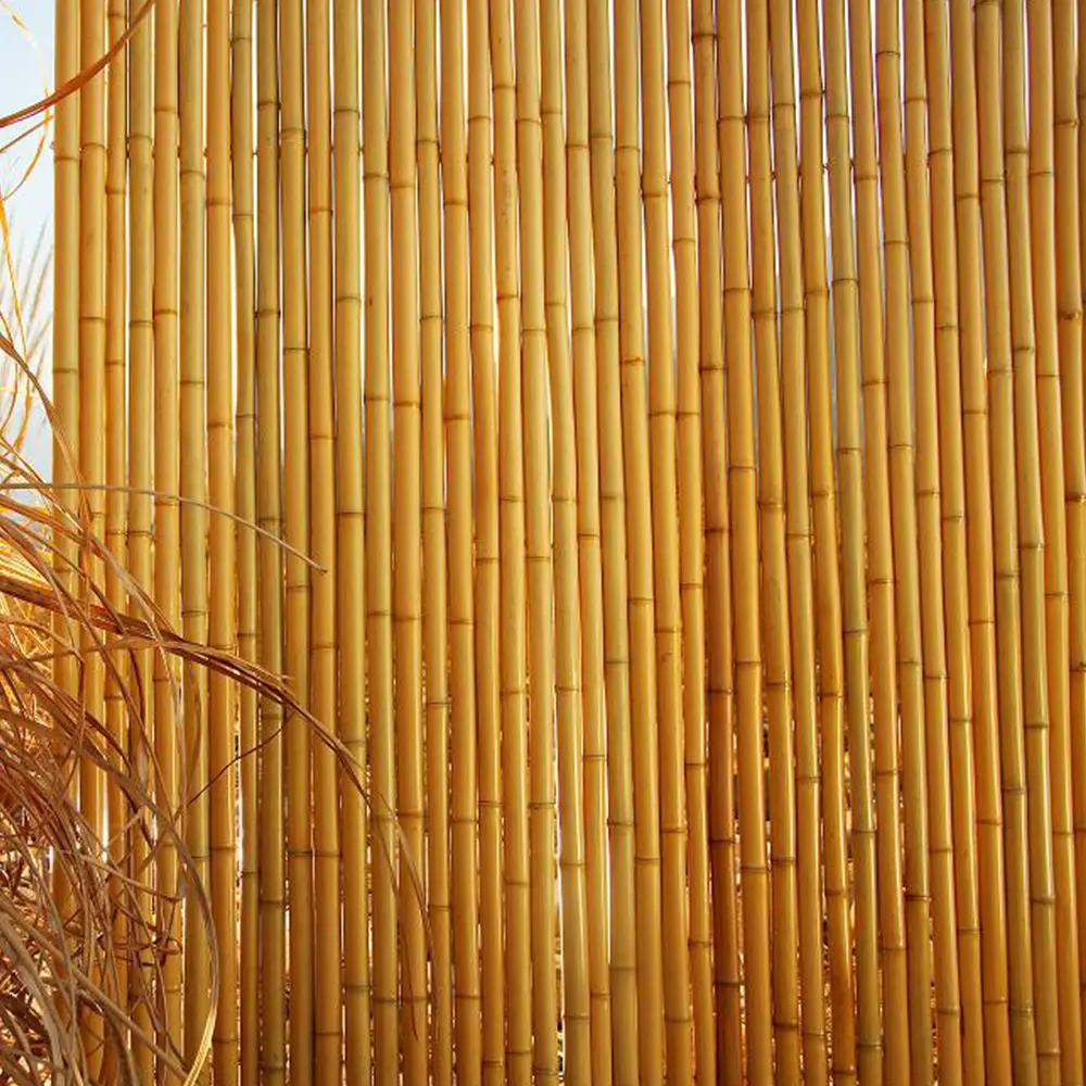 Wholesale natural outdoor balcony privacy garden fence screen bamboo