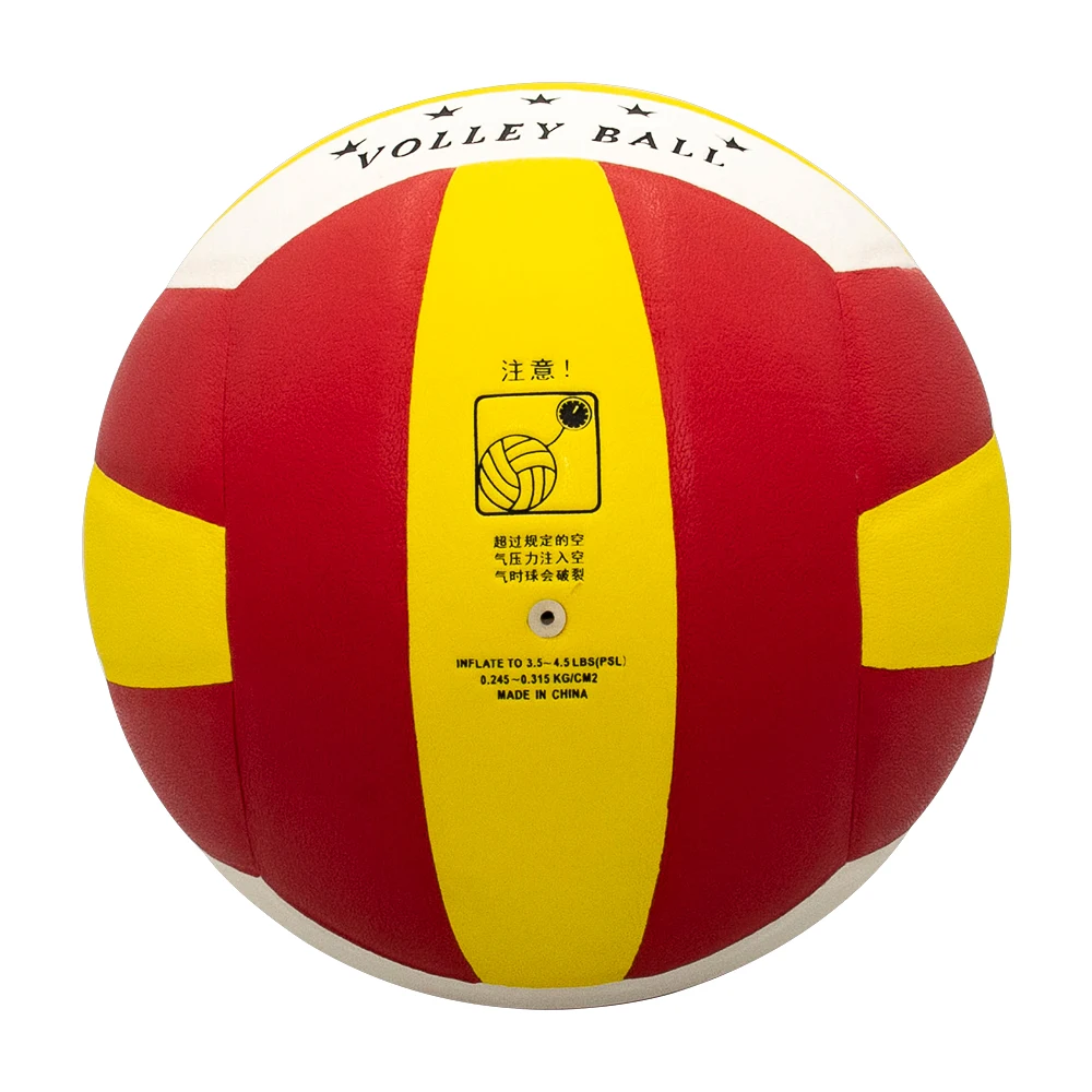 Custom Print soft touch pu pvc leather outdoor indoor volleyballs official size 5 beach volleyball match ball