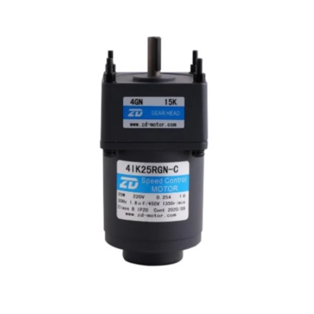 Single phase three phase micro  AC gear motor  25w 4IK25GN-C 4RK25GN-C 4GN15K