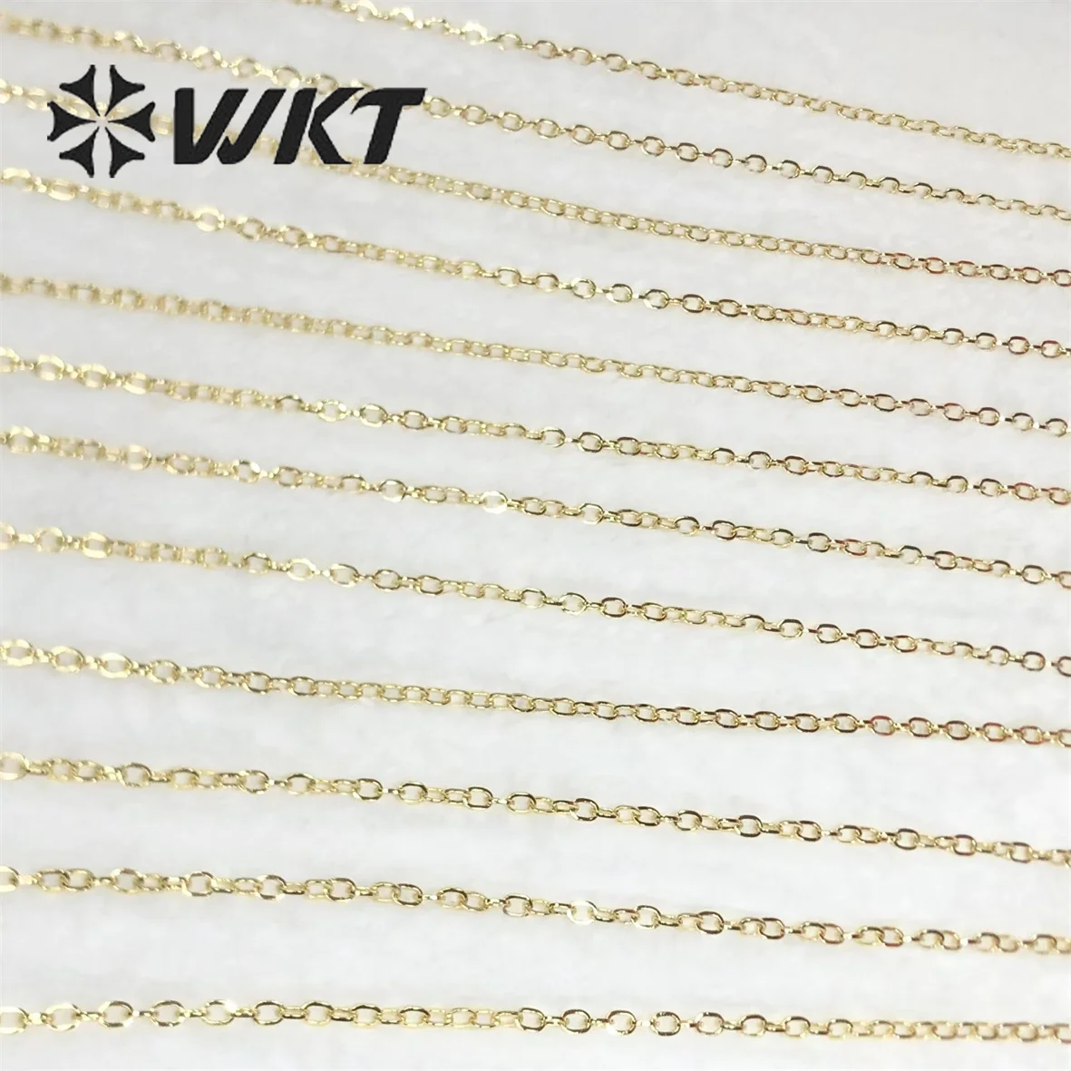WT-BC177 WKT Новый ювелирных украшений Hand-Made цепи ожерелье или браслет Женская мода Большой звено свободного фасона с