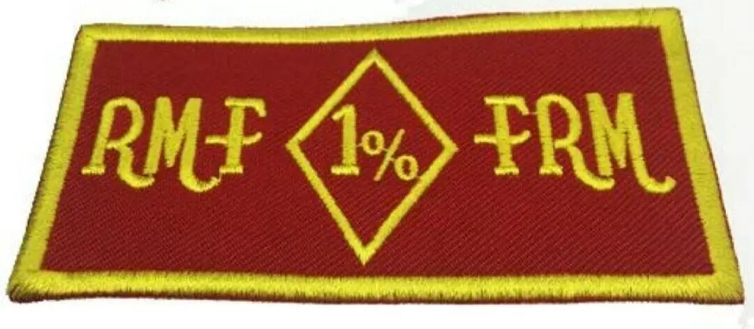 Rock Machine Embroidery Motorcycle club Patch MC Embroidered Full Back IRON ON