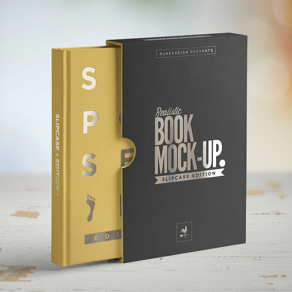 Customize Exquisite Durable Hardcover Book Printing Binding Notebook Gift With Slipcase