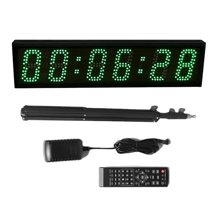 Jhering Wholesale 6 Digits 5 Inch Multifunctional LED Race Timing System For Athletics Track Event