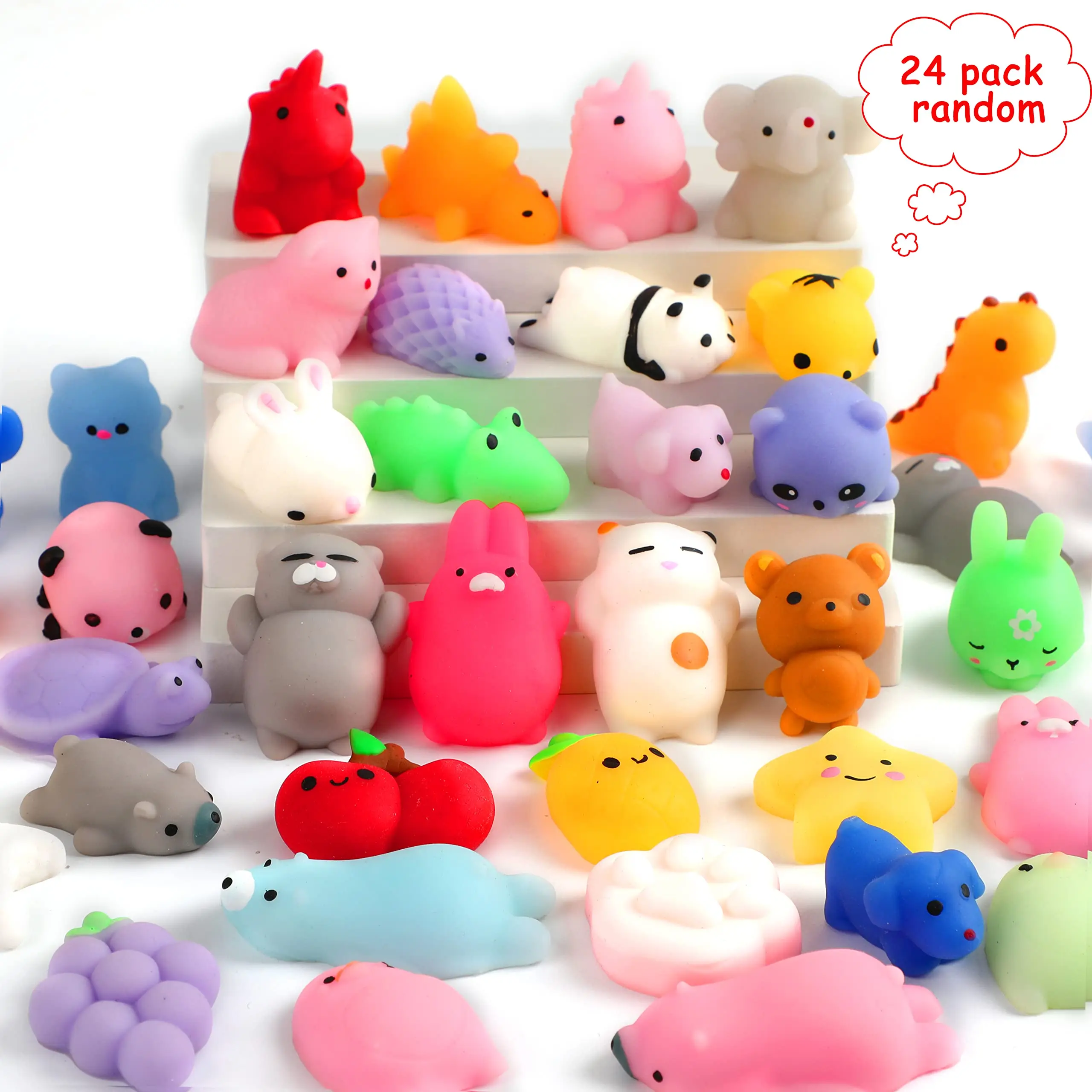 Оптовая продажа с фабрики игрушка-антистресс Mochi сжимаемые игрушки маленькие кавайные сувениры для вечеринки детей