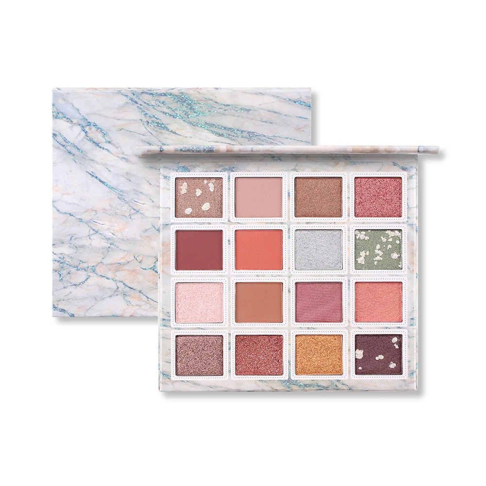 16-color Eye Shadow Eyeshadow Foreign Trade Cross-border Makeup Palette Shimmer Matte Eye Shadow Plate