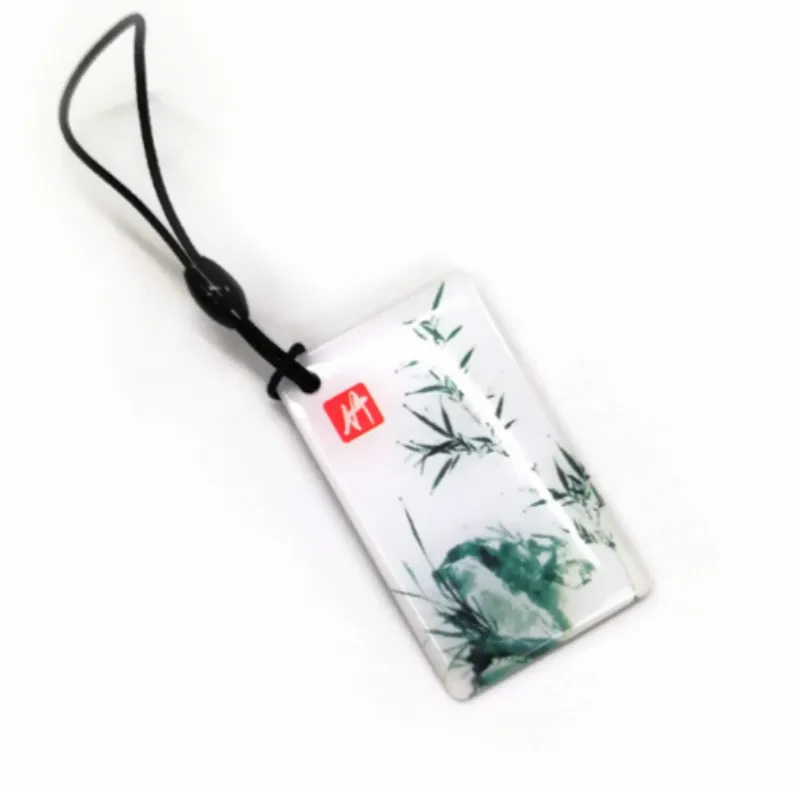 Epoxy RFID Keytag/125KHZ Keychain For Access Control System