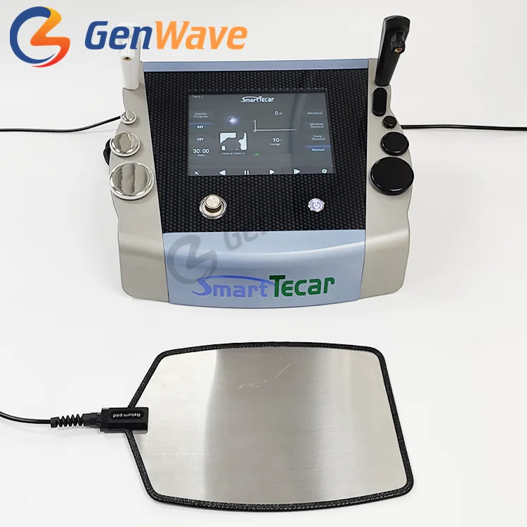 Portable 448khz Tecar Physiotherapy Equipment Pain Relief Tecar Therapy Diathermy High Quality Smart Tecar Machine