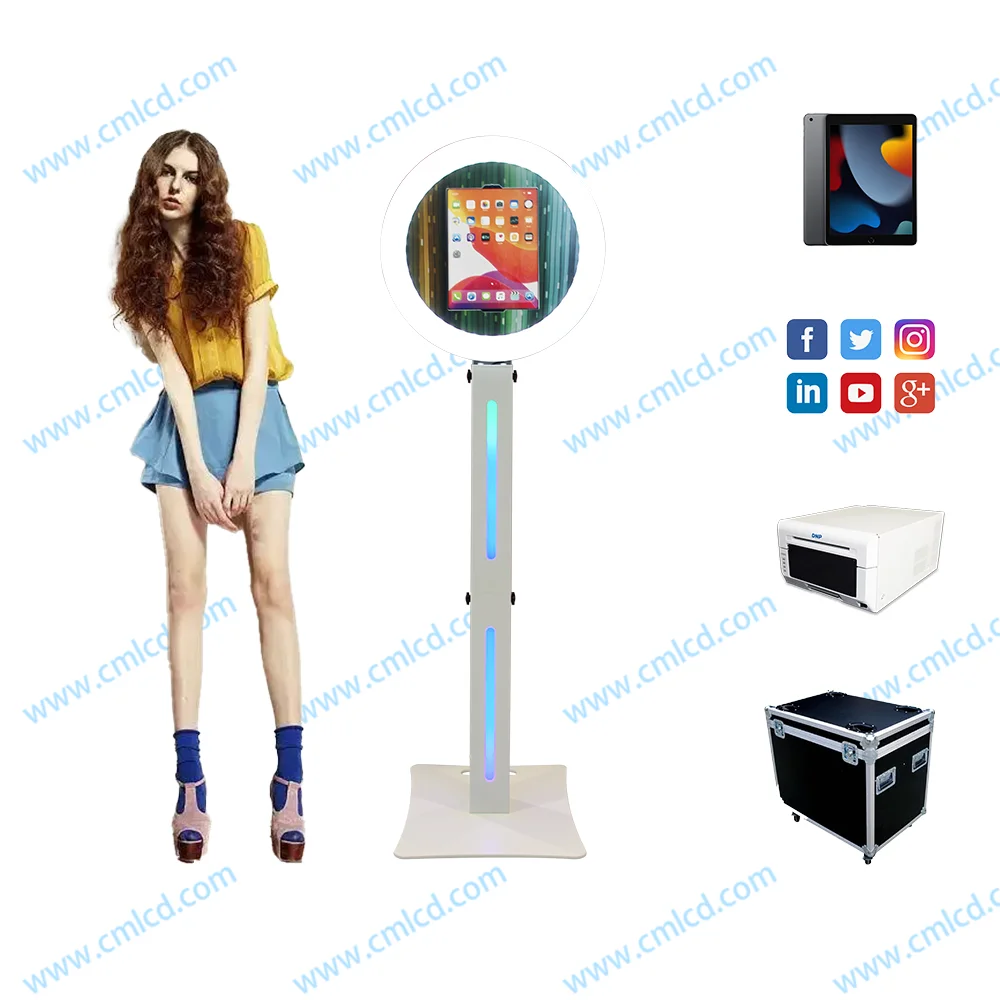 Explosive Models iPad photo booth glass mirror roaming photobooth  Stylish Affordable  photobooth for Parties and Events