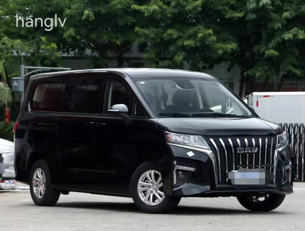 High quality BAW CNG gasoline stow in go 9 seater delivery mini van cleef box for sale