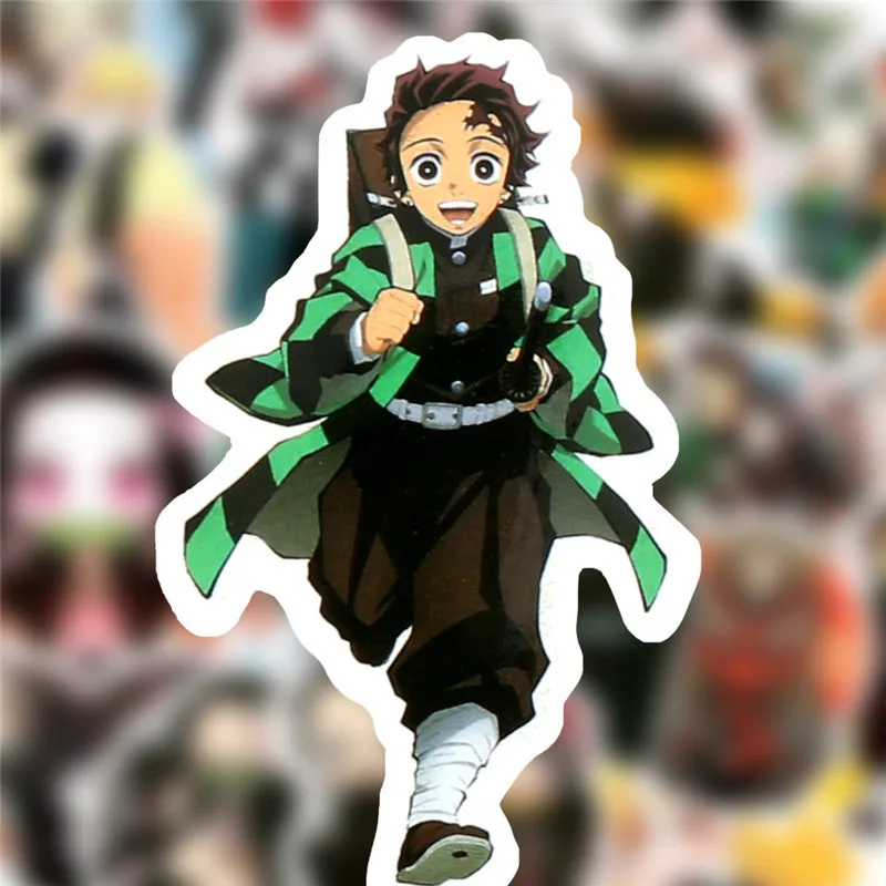 50pcs new arrival pvc decorative stickers creative cheap price kawaii diy sticker waterproof japan anime cartoon sticker