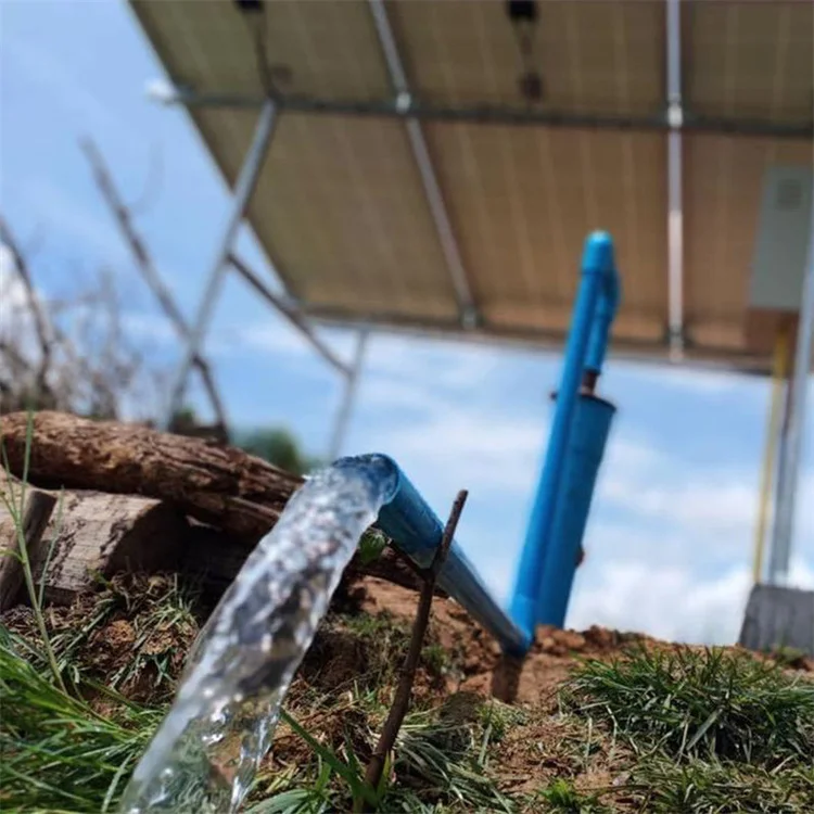 13m3/h 185m 380v 4000w 5HP Submersible Deep Well Solar Water Pump Kit 4inch Bomba De Agua Solar