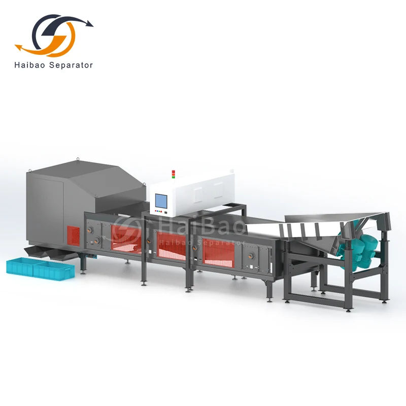 Metal Waste Recycling  Aluminum Recycling Machinery Waste Magnetic Separator Metal