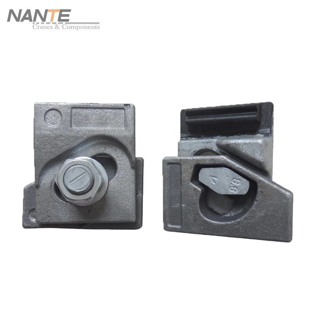 Hot Sale Welding Type Railway Parts Clamp for Crane Rail