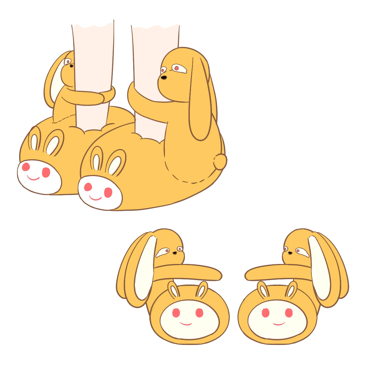 Design Custom winter soft cartoon rat plush home indoor mouse-shaped fur animal print slippers for Unisex