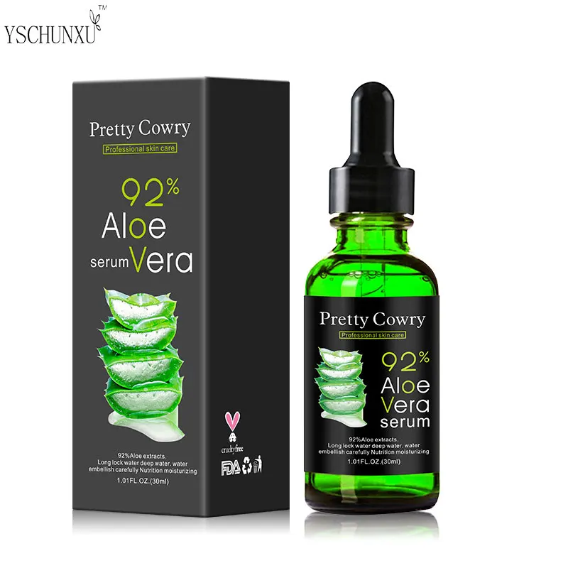 Beauty care 30ml Aloe vera face serum Aloe Vera Moisturizing Whitening Face Serum For All Skin