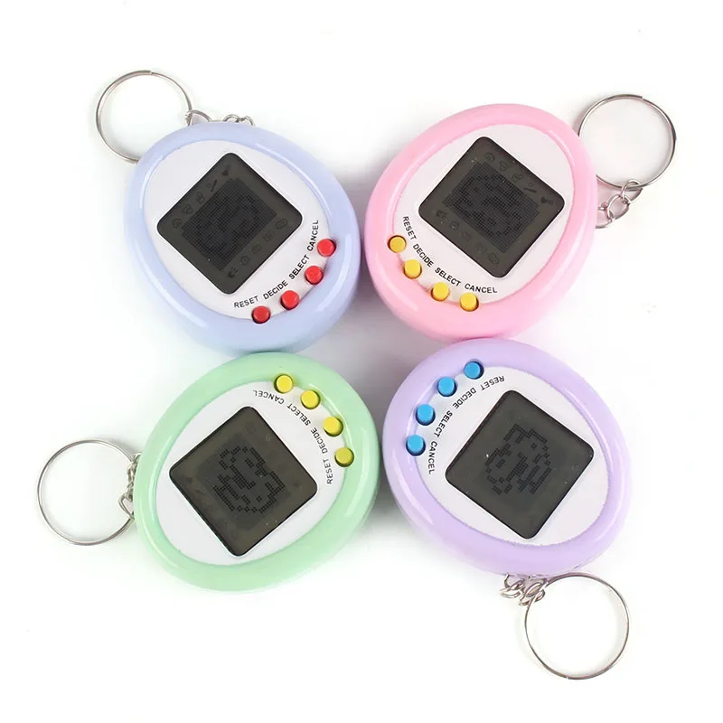 Tamagochi электронные игрушки для домашних животных 90-е ностальгические 49 в одном виртуальный кибер игрушка Забавный тамагочи
