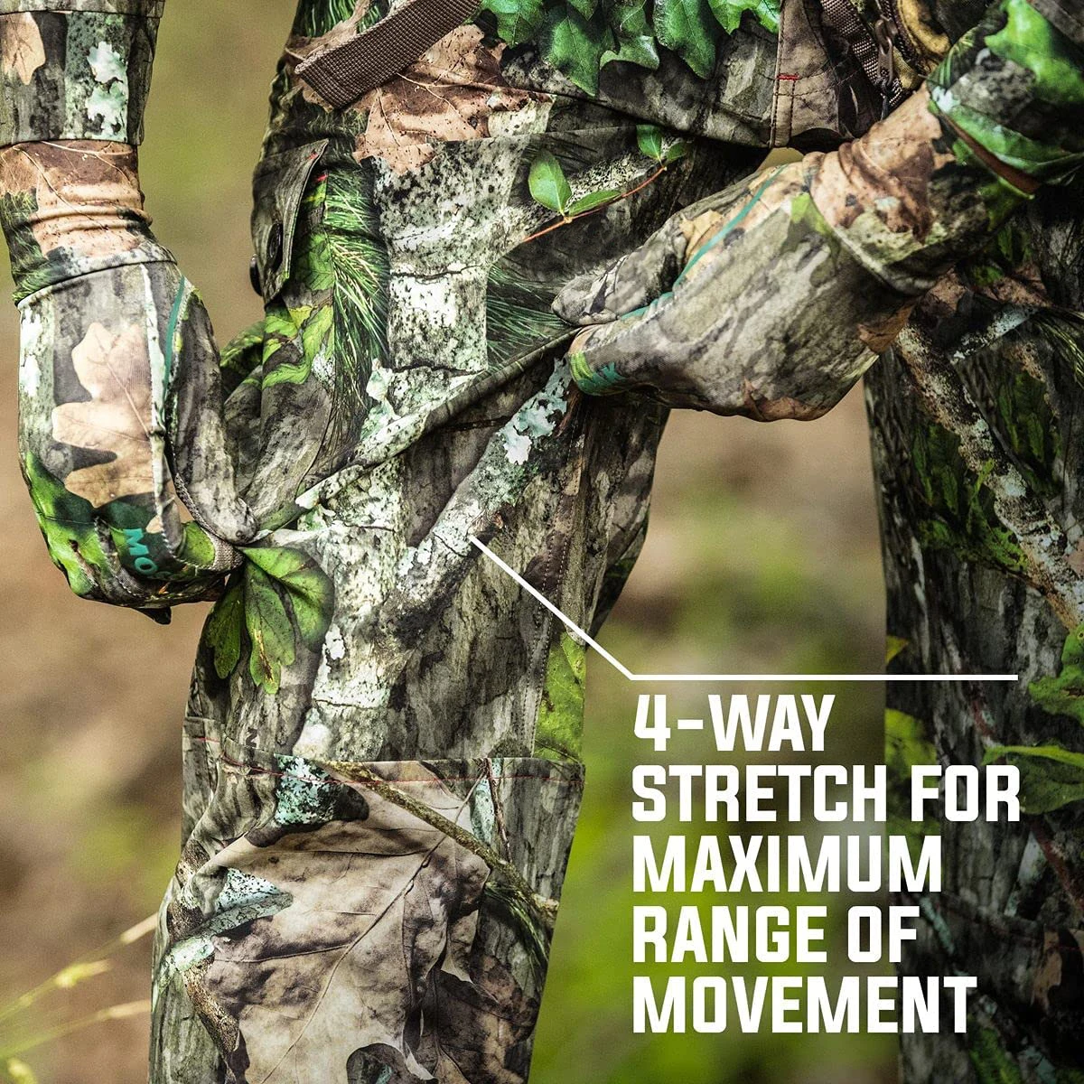 Warm fleece fabric  camouflage reflective hunting jacket hunting wear hunting clothes