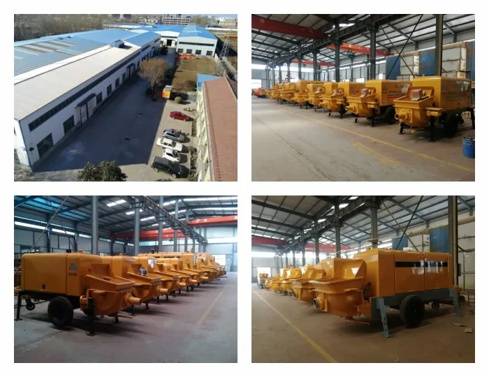 Factory price 8m3/h  Diesel Trailer Shotcrete Concrete Spray Machine