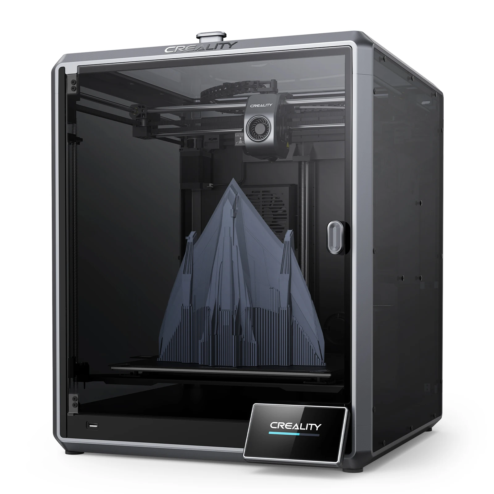 Creality K1 Max Large Printing Size 11.8x11.8x11.8in 3D Printer with Auto Leveling Dual Cooling Smart AI Function