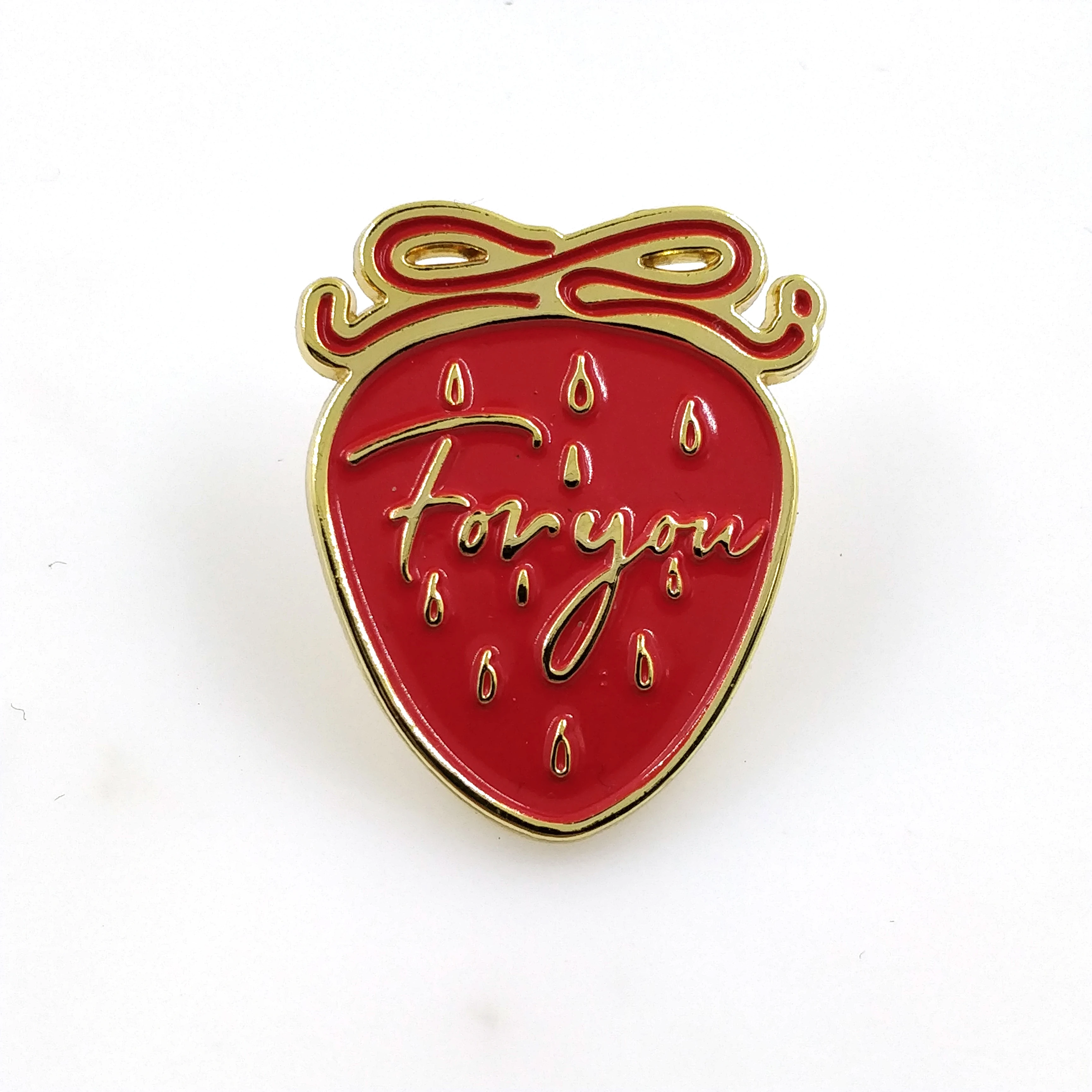 Fashion Creative red wine With Glass Badge Manufacturer Cheap Custom Metal Lapel Pin Badge With chains