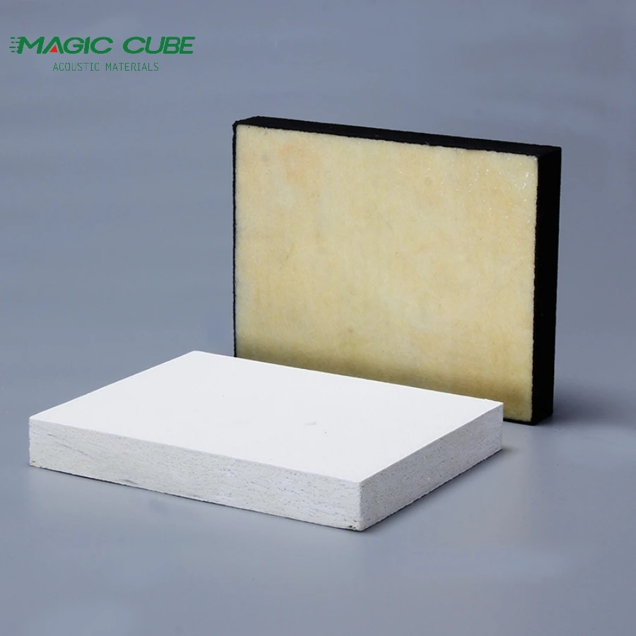 Professional decorative environment-friendly materials fiberglass acoustic ceiling for wall
