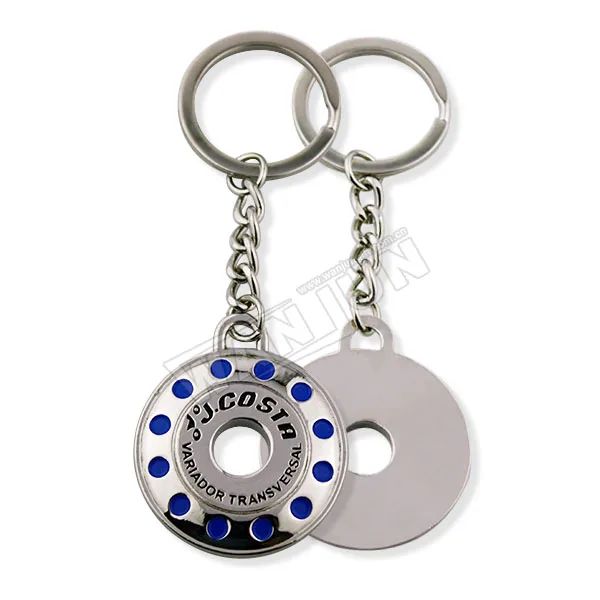 Customized Car Logo Metal Keychain Wholesale Brand Metal Car Keychain